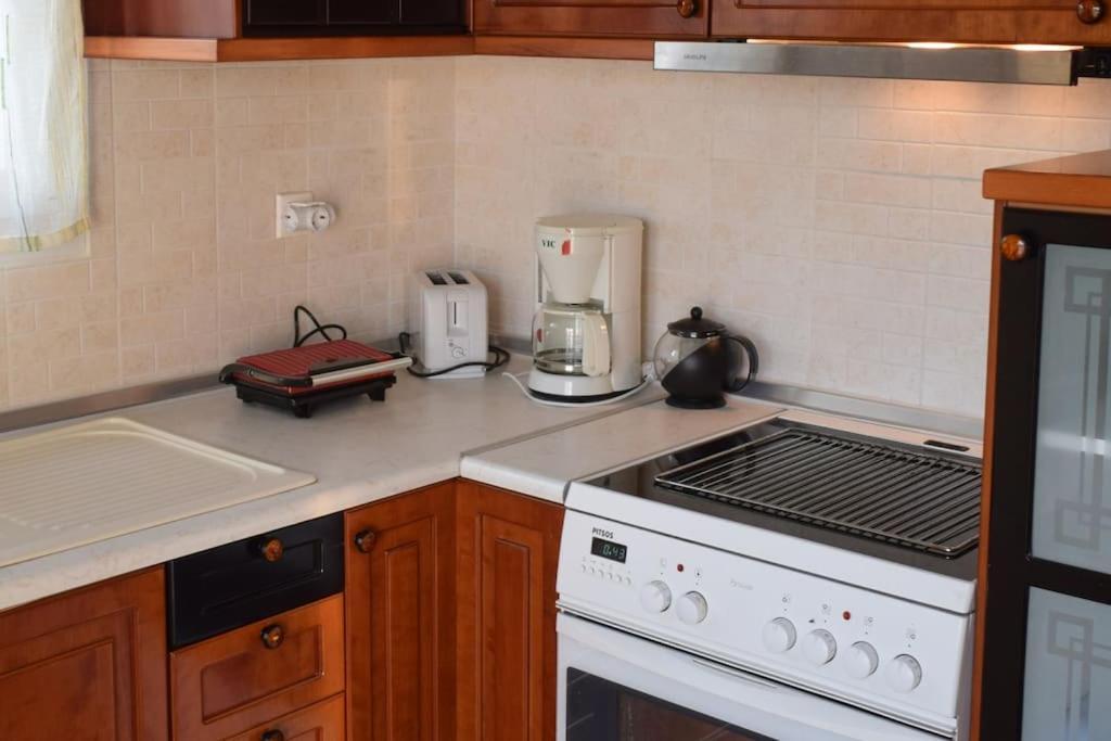 Apartament Deppy'S House Κοντά Στα Λουτρά Πόζαρ Chrysi Zewnętrze zdjęcie